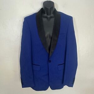 Blu Martini Stretch Smoking Jacket Small Gently worn 52% rayon /43% nylon